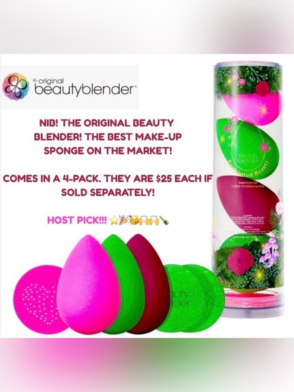 HOST PICK! 🖤 NWT BEAUTY BLENDER SET! 5 ⭐️ REVIEWS! SOLD OUT EVERYWHERE!